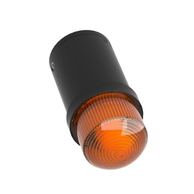 XVDLS35 - Harmony XVDLS, Monolithic tower light, plastic, orange, Ш45, steady, incandescent bulb BA 15d base, <= 230 V - Schneider Electric - Harmony XVDLS, Monolithic tower light, plastic, orange, Ш45, steady, incandescent bulb BA 15d base, <= 230 V - Schneider Electric - 2