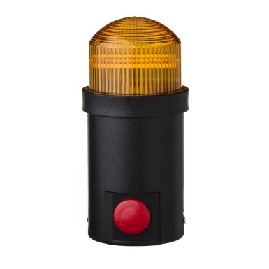 XVDLS6B5 - Harmony XVDLS, Monolithic tower light, plastic, orange, Ш45, flashing, integral flash discharge tube 1 joule, 24 V AC/DC - Schneider Electric - Harmony XVDLS, Monolithic tower light, plastic, orange, Ш45, flashing, integral flash discharge tube 1 joule, 24 V AC/DC - Schneider Electric - 0