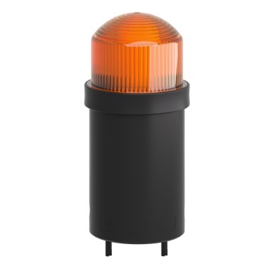 XVDLS6B5 - Harmony XVDLS, Monolithic tower light, plastic, orange, Ш45, flashing, integral flash discharge tube 1 joule, 24 V AC/DC - Schneider Electric - Harmony XVDLS, Monolithic tower light, plastic, orange, Ш45, flashing, integral flash discharge tube 1 joule, 24 V AC/DC - Schneider Electric - 1