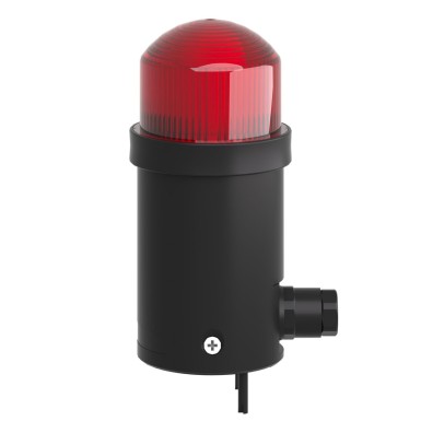 XVDLS6M4 - Harmony XVDLS, Monolithic tower light, plastic, red, Ш45, flashing, integral flash discharge tube 1 joule, 230 V AC - Schneider Electric - Harmony XVDLS, Monolithic tower light, plastic, red, Ш45, flashing, integral flash discharge tube 1 joule, 230 V AC - Schneider Electric - 1