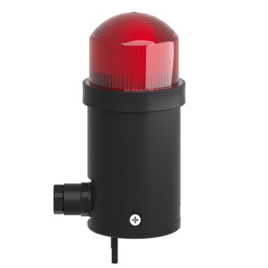 XVDLS6M4 - Harmony XVDLS, Monolithic tower light, plastic, red, Ш45, flashing, integral flash discharge tube 1 joule, 230 V AC - Schneider Electric - Harmony XVDLS, Monolithic tower light, plastic, red, Ш45, flashing, integral flash discharge tube 1 joule, 230 V AC - Schneider Electric - 6