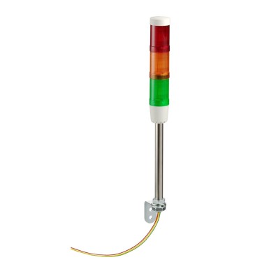 XVMB1RAGS - Harmony XVM, Modular tower lights, aluminium, red/orange/green, Ш45, steady, incandescent bulb BA 15d, with buzzer, 24 V AC/DC - Schneider Electric - Harmony XVM, Modular tower lights, aluminium, red/orange/green, Ш45, steady, incandescent bulb BA 15d, with buzzer, 24 V AC/DC - Schneider Electric - 0