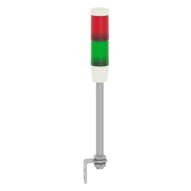 XVMB2RGSSB - Harmony XVM, Modular tower lights, aluminium, red/green, Ш45, steady, super bright LED with buzzer, 24 V AC/DC - Schneider Electric - Harmony XVM, Modular tower lights, aluminium, red/green, Ш45, steady, super bright LED with buzzer, 24 V AC/DC - Schneider Electric - 5