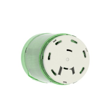 XVMC33 - Harmony XVM, Illuminated unit for modular tower lights, plastic, green, Ш45, for bulb BA 15d, <= 230 V AC/DC - Schneider Electric - Harmony XVM, Illuminated unit for modular tower lights, plastic, green, Ш45, for bulb BA 15d, <= 230 V AC/DC - Schneider Electric - 3