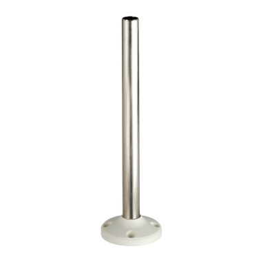 XVMZ03 - Harmony XVM, support tube with fixing base l=250 mm, aluminium white, - Schneider Electric - Harmony XVM, support tube with fixing base l=250 mm, aluminium white, - Schneider Electric - 0