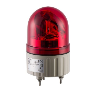 XVR08B04 - Harmony XVR, Rotating beacon, ?84, red, without buzzer, 24 V AC/DC - Schneider Electric - Harmony XVR, Rotating beacon, ?84, red, without buzzer, 24 V AC/DC - Schneider Electric - 0