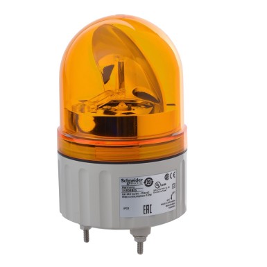 XVR08B05 - Harmony XVR, Rotating beacon, ?84, orange, without buzzer, 24 V AC/DC - Schneider Electric - Harmony XVR, Rotating beacon, ?84, orange, without buzzer, 24 V AC/DC - Schneider Electric - 0