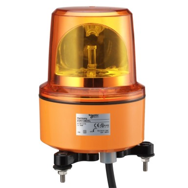 XVR13B05L - Harmony XVR, Rotating beacon, ?130, orange, without buzzer, 24 V AC/DC - Schneider Electric - Harmony XVR, Rotating beacon, ?130, orange, without buzzer, 24 V AC/DC - Schneider Electric - 0