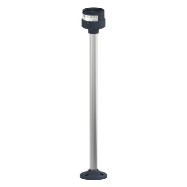 XVUZ400 - Harmony XVU, Fixing plate with 400 mm aluminium pole for modular tower lights, black, ?60 - Schneider Electric - Harmony XVU, Fixing plate with 400 mm aluminium pole for modular tower lights, black, ?60 - Schneider Electric - 2