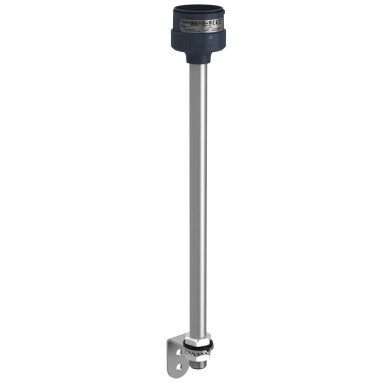 XVUZ400T - Harmony XVU, Fixing metal bracket with 400 mm aluminium pole for modular tower lights, black, ?60 - Schneider Electric - Harmony XVU, Fixing metal bracket with 400 mm aluminium pole for modular tower lights, black, ?60 - Schneider Electric - 0