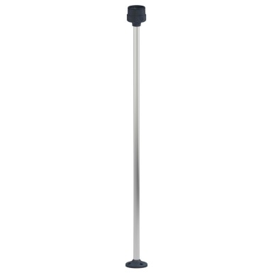 XVUZ800 - Harmony XVU, Fixing plate with 800 mm aluminium pole for modular tower lights, black, ?60 - Schneider Electric - Harmony XVU, Fixing plate with 800 mm aluminium pole for modular tower lights, black, ?60 - Schneider Electric - 2