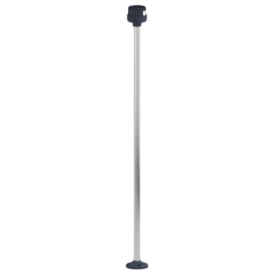 XVUZ800 - Harmony XVU, Fixing plate with 800 mm aluminium pole for modular tower lights, black, ?60 - Schneider Electric - Harmony XVU, Fixing plate with 800 mm aluminium pole for modular tower lights, black, ?60 - Schneider Electric - 3