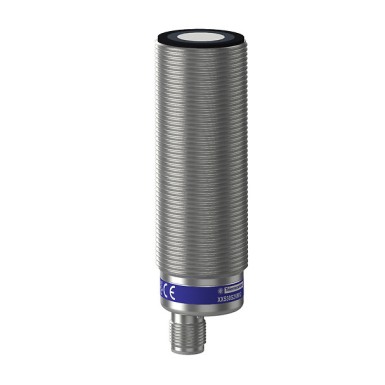 XXS30S2VM12 - Ultrasonic sensors XX, ultrasonic sensor - Telemecanique - Ultrasonic sensors XX, ultrasonic sensor, stainless steel, cylindrical M30, straight, 2 m, 0...10 V - Telemecanique - 0