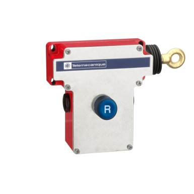 XY2CE1A190H7 - Latching emergency stop rope pull switch, Telemecanique rope pull switches XY2C, cable 300 VAC 10amp XY2CE+options - Schneider Electric - Latching emergency stop rope pull switch, Telemecanique rope pull switches XY2C, cable 300 VAC 10amp XY2CE+options - Schneider Electric - 0