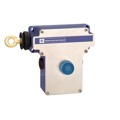 XY2CE2C250TK - Latching emergency stop rope pull switch, Telemecanique rope pull switches XY2C, cable XY2CE, 300 V AC, 10 A - Schneider Electric - Latching emergency stop rope pull switch, Telemecanique rope pull switches XY2C, cable XY2CE, 300 V AC, 10 A - Schneider Electric - 0