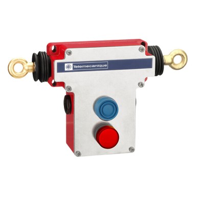 XY2CEDA296H7 - Telemecanique - Dual emergency stop rope pull switch, Telemecanique rope pull switches XY2C, e 2x(1NC+1NO), 1/2