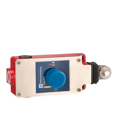 XY2CH13350H7 - Telemecanique - Latching emergency stop rope pull switch, Telemecanique rope pull switches XY2C, cable 240 VAC 10amp, XY2C +options