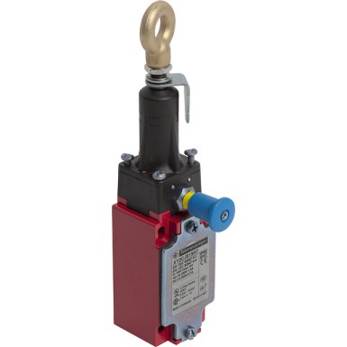 XY2CJS19H7 - Telemecanique - Latching emergency stop rope pull switch, Telemecanique rope pull switches XY2C, e XY2CJ, straight, 2NC+1 NO, 1/2