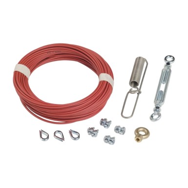 XY2CZ9325 - Telemecanique emergency stop rope pull switches XY2C, mounting kit, Ш 3.2 mm, L 25.5 m, for rope pull switch - Schneider Electric - Telemecanique emergency stop rope pull switches XY2C, mounting kit, Ш 3.2 mm, L 25.5 m, for rope pull switch - Schneider Electric - 0