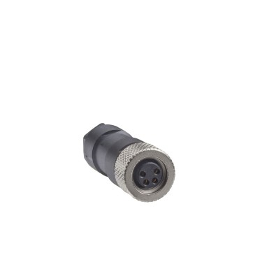 XZCC8FDM40V - Female, M8, 4 pin, straight connector, cable gland M9.5 x 1 - Schneider Electric - Female, M8, 4 pin, straight connector, cable gland M9.5 x 1 - Schneider Electric - 0