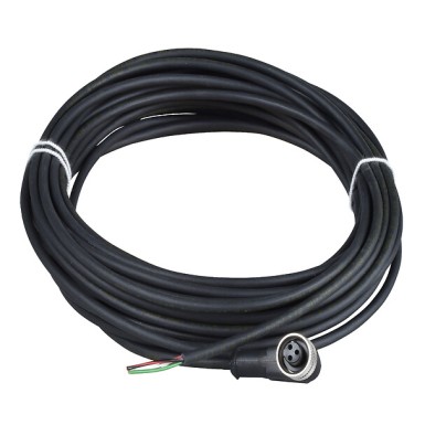 XZCP1965L20 - Telemecanique - Female 1/2 inch 20 unf prewired connector