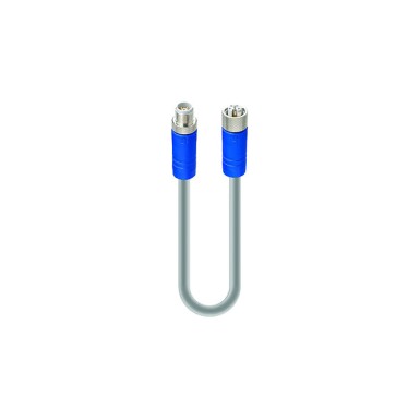 XZCR26K26CL2 - Telemecanique - IO Link Master Jumper Power cable, Male elbowed M12 5 pin, Female elbowed M12 5 pin, PUR, 1.5 mm², 2 m