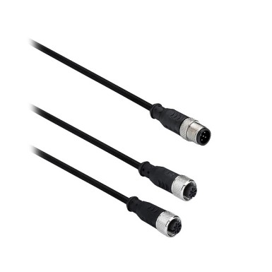 XZCRSE - Telemecanique - Y M12 5 poles splitters emitter for safety light curtain integrated muting