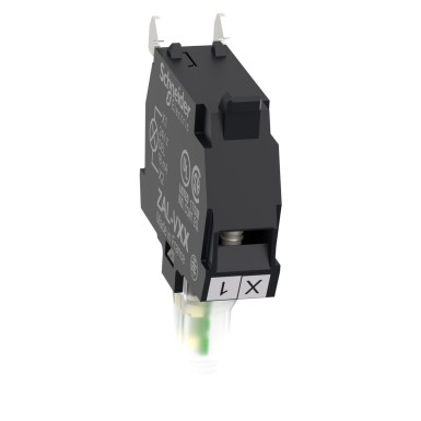 ZALVB1 - Light block, Harmony XALD, XALK, for head 22mm, universal LED, mounting in back of enclosure, 24V AC DC - Schneider Electric - Light block, Harmony XALD, XALK, for head 22mm, universal LED, mounting in back of enclosure, 24V AC DC - Schneider Electric - 6