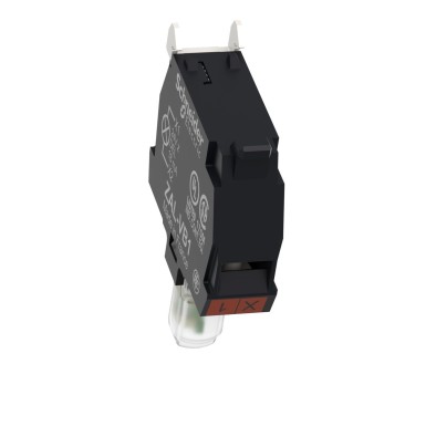 ZALVB4 - Light block for head 22mm, Harmony XALD, XALK, red, integral LED, rear mounting, screw clamp terminal, 24V AC DC - Schneider Electric - Light block for head 22mm, Harmony XALD, XALK, red, integral LED, rear mounting, screw clamp terminal, 24V AC DC - Schneider Electric - 4