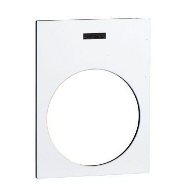 ZB2BY4930 - Marked legend, Harmony XAC, nameplate, 30 x 40mm, plastic, white, 22mm push button, black marked START - Schneider Electric - Marked legend, Harmony XAC, nameplate, 30 x 40mm, plastic, white, 22mm push button, black marked START - Schneider Electric - 0