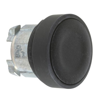 ZB4BA27 - Head for non illuminated push button, Harmony XB4, black flush pushbutton ?22 mm spring return unmar - Schneider Electric - Head for non illuminated push button, Harmony XB4, black flush pushbutton ?22 mm spring return unmar - Schneider Electric - 0