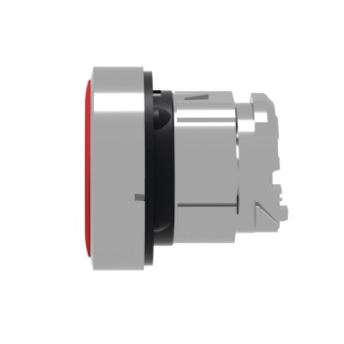 ZB4BA434 - Push button head, Harmony XB4, metal, flush, red, 22mm, spring return, marked STOP - Schneider Electric - Push button head, Harmony XB4, metal, flush, red, 22mm, spring return, marked STOP - Schneider Electric - 5