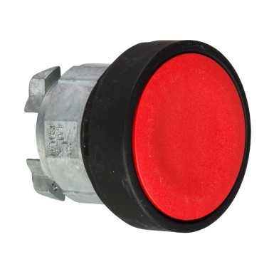 ZB4BA47 - Head for non illuminated push button, Harmony XB4, red flush pushbutton ?22 mm spring return unmarke - Schneider Electric - Head for non illuminated push button, Harmony XB4, red flush pushbutton ?22 mm spring return unmarke - Schneider Electric - 0