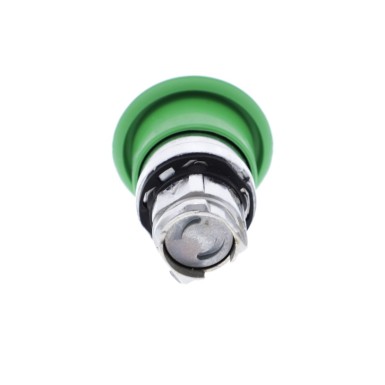 ZB4BC3 - Head for non illuminated pushbutton, Harmony XB4, mushroom 40mm, metal, green, 22mm, spring return - Schneider Electric - Head for non illuminated pushbutton, Harmony XB4, mushroom 40mm, metal, green, 22mm, spring return - Schneider Electric - 3