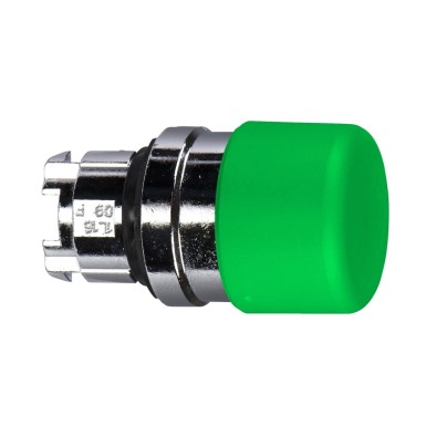 ZB4BC34 - Head for non illuminated push button, Harmony XB4, XB5, green Ш 30 mushroom pushbutton Ш22 mm spring return - Schneider Electric - Head for non illuminated push button, Harmony XB4, XB5, green Ш 30 mushroom pushbutton Ш22 mm spring return - Schneider Electric - 0