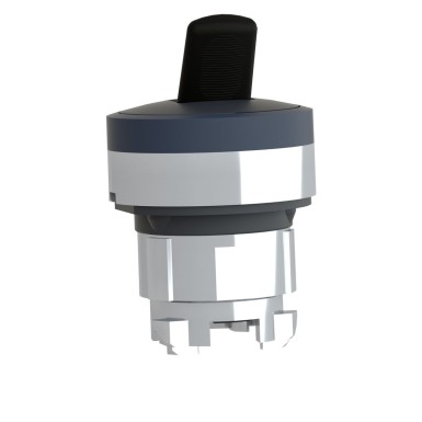 ZB4BD28 - Toggle switch head, Harmony XB4, metal, black, 22mm, 2 positions, stay put - Schneider Electric - Toggle switch head, Harmony XB4, metal, black, 22mm, 2 positions, stay put - Schneider Electric - 3