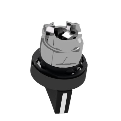 ZB4BD37 - Selector switch head, Harmony XB4, black metal, black, 22mm, 3 positions, stay put - Schneider Electric - Selector switch head, Harmony XB4, black metal, black, 22mm, 3 positions, stay put - Schneider Electric - 4