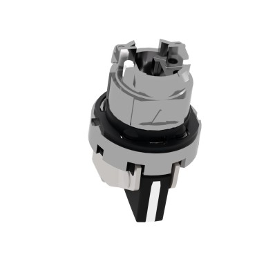 ZB4BJ291 - Selector switch head, Harmony XB4, metal, black, 22mm, long handle, 2 positions, stay put, padlockable on the left - Schneider Electric - Selector switch head, Harmony XB4, metal, black, 22mm, long handle, 2 positions, stay put, padlockable on the left - Schneider Electric - 6