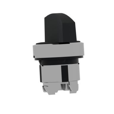 ZB4BJ3 - Selector switch head, Harmony XB4, metal, black, 22mm, long handle, 3 positions, stay put - Schneider Electric - Selector switch head, Harmony XB4, metal, black, 22mm, long handle, 3 positions, stay put - Schneider Electric - 3