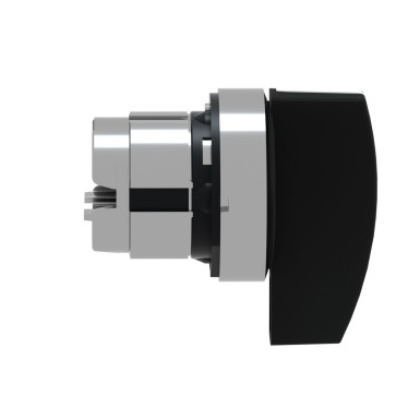 ZB4BJ3 - Selector switch head, Harmony XB4, metal, black, 22mm, long handle, 3 positions, stay put - Schneider Electric - Selector switch head, Harmony XB4, metal, black, 22mm, long handle, 3 positions, stay put - Schneider Electric - 4