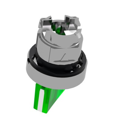 ZB4BK1233 - Head for illuminated selector switch, Harmony XB4, metal, green handle, 22mm, universal LED, 2 positions, stay put - Schneider Electric - Head for illuminated selector switch, Harmony XB4, metal, green handle, 22mm, universal LED, 2 positions, stay put - Schneider Electric - 6