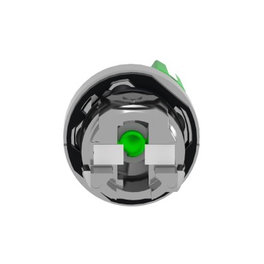 ZB4BK1233 - Head for illuminated selector switch, Harmony XB4, metal, green handle, 22mm, universal LED, 2 positions, stay put - Schneider Electric - Head for illuminated selector switch, Harmony XB4, metal, green handle, 22mm, universal LED, 2 positions, stay put - Schneider Electric - 5