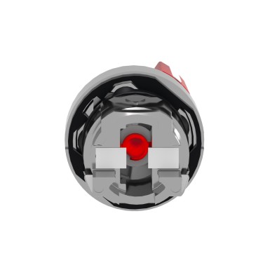 ZB4BK1243 - Head for illuminated selector switch, Harmony XB4, metal, red handle, 22mm, universal LED, 2 positions, stay put - Schneider Electric - Head for illuminated selector switch, Harmony XB4, metal, red handle, 22mm, universal LED, 2 positions, stay put - Schneider Electric - 4