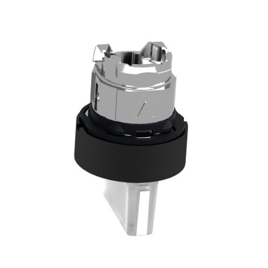 ZB4BK13137 - Head for illuminated selector switch, Harmony XB4, metal, white handle, 22mm, universal LED, 3 positions, stay put - Schneider Electric - Head for illuminated selector switch, Harmony XB4, metal, white handle, 22mm, universal LED, 3 positions, stay put - Schneider Electric - 2