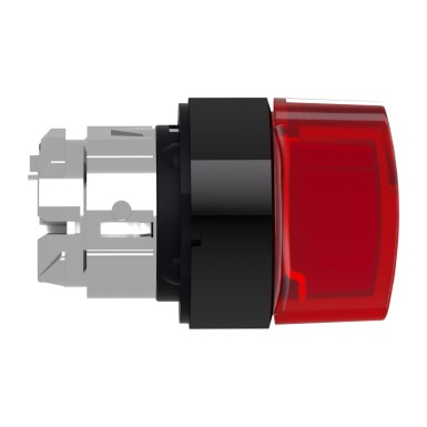 ZB4BK13437 - Head for illuminated selector switch, Harmony XB4, metal, red handle, 22mm, universal LED, 3 positions, stay put - Schneider Electric - Head for illuminated selector switch, Harmony XB4, metal, red handle, 22mm, universal LED, 3 positions, stay put - Schneider Electric - 2