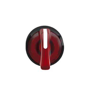 ZB4BK13437 - Head for illuminated selector switch, Harmony XB4, metal, red handle, 22mm, universal LED, 3 positions, stay put - Schneider Electric - Head for illuminated selector switch, Harmony XB4, metal, red handle, 22mm, universal LED, 3 positions, stay put - Schneider Electric - 6