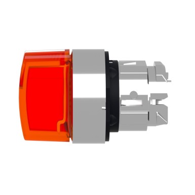 ZB4BK1353 - Head for illuminated selector switch, Harmony XB4, metal, orange handle, 22mm, universal LED, 3 positions, stay put - Schneider Electric - Head for illuminated selector switch, Harmony XB4, metal, orange handle, 22mm, universal LED, 3 positions, stay put - Schneider Electric - 5