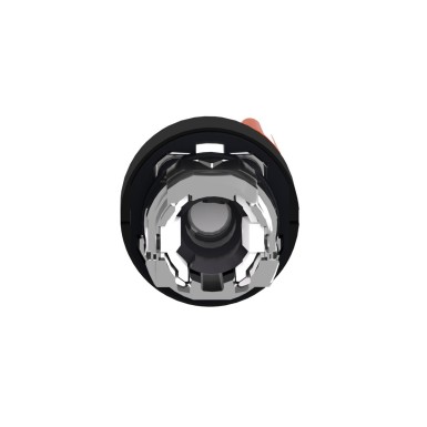 ZB4BK14537 - Head for illuminated selector switch, Harmony XB4, black metal, orange handle, 22mm, universal LED, 2 positions, - Schneider Electric - Head for illuminated selector switch, Harmony XB4, black metal, orange handle, 22mm, universal LED, 2 positions, - Schneider Electric - 1