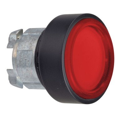 ZB4BP4837 - Head for non illuminated push button, Harmony XB4, red flush pushbutton Ш22 mm spring return unmarked - Schneider Electric - Head for non illuminated push button, Harmony XB4, red flush pushbutton Ш22 mm spring return unmarked - Schneider Electric - 0