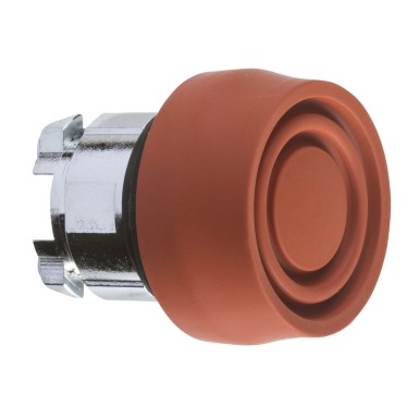 ZB4BP4S - Head for non illuminated push button, Harmony XB4, red flush pushbutton Ш22 mm spring return unmarked - Schneider Electric - Head for non illuminated push button, Harmony XB4, red flush pushbutton Ш22 mm spring return unmarked - Schneider Electric - 0